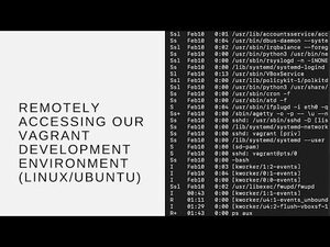 Remotely Accessing Our Vagrant Development Environment (Linux/Ubuntu)
